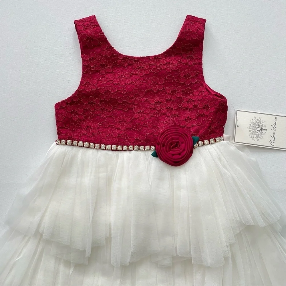 Couture Princess Little Girl Dress Size 6